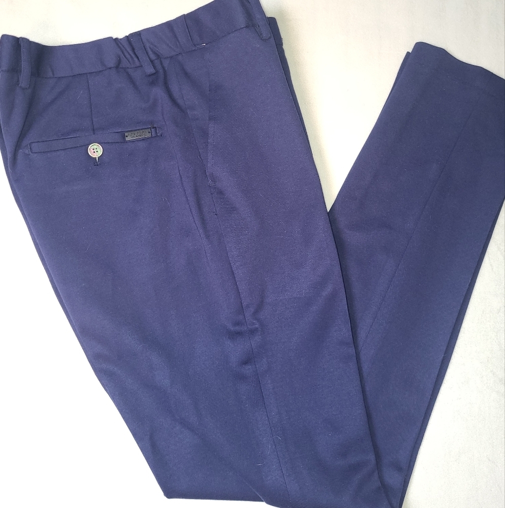 Barabas Men's Privilige 2 Pants Size 32‎ Navy Blue Slim Fit